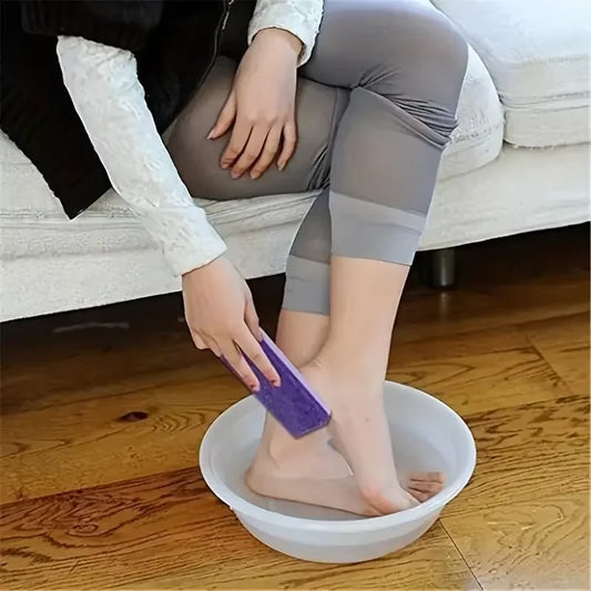 LINMANDA 1/10Pcs Foot Eleaking and Pedicure Too for Foot Hard Peeling and Scrub Foot Paper Pedicure Brush Foot Care Tool