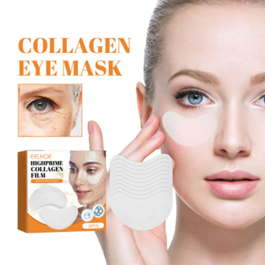 EELHOE Collagen Water Soluble Eye Mask Remove Bags Dark Circles Anti Wrinkle Firming Patches Lifting Skin CarePatch 10/2pcs/Box