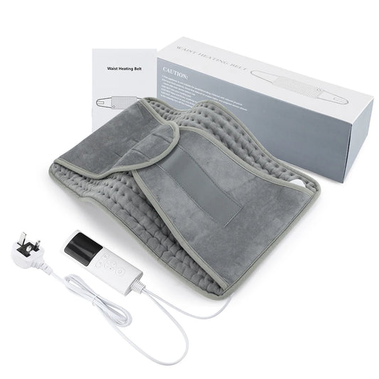 59*30cm Electric Heating Waist Belt Warm Thermal Pad Office Home Temperature Control Warming Back Hand Leg Abdomen Body Warmer