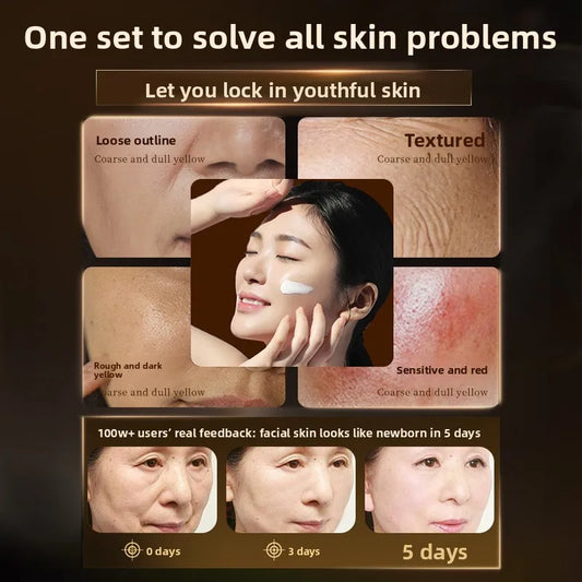 RUYI Noble Lady Cream Nude Makeup Firming Brightening Moisturizing Anti-wrinkle Concealing Natural Face Cream Beauty Skin Care