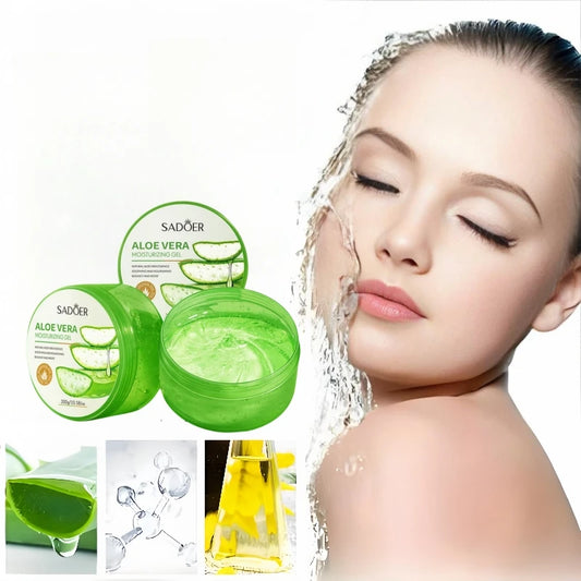 300g Aloe Gel Moisturizing Gel Facial Brightening Skin Care Product