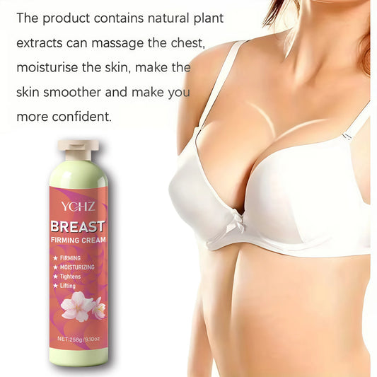 9.1 oz Breast Firming Cream, Containing Olive Oil, Vitamin E, and Honey, for Firming Breast Skin, Moisturizing and Firming for Women