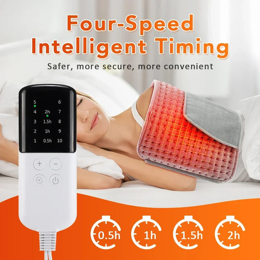 Electric Heating Waist Belt Warm Thermal Pad 10-gear Temperature Control Office Household Warm Artifact Hand Uterus Body Warmer