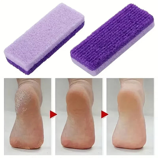LINMANDA 1/10Pcs Foot Eleaking and Pedicure Too for Foot Hard Peeling and Scrub Foot Paper Pedicure Brush Foot Care Tool
