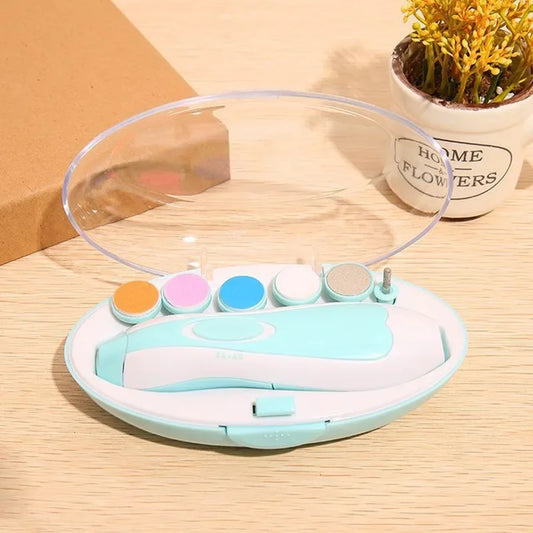 Multifunctional Electric Baby  Cutter Trimmer Manicure Tool Set Baby CareNail Trimmer Baby Nail File Clippers Toes Fingernail