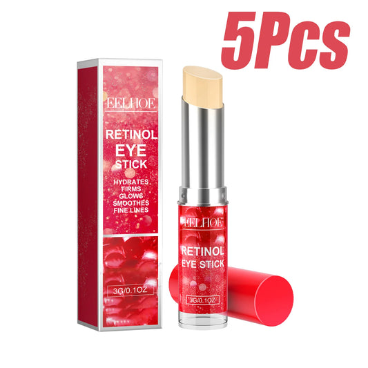 Retinol Eye Stick Anti-Wrinkle Lifting Firming Eye Cream Stick for Dark Circles & Fine Lines Moisturizing Brightening Skin Care
