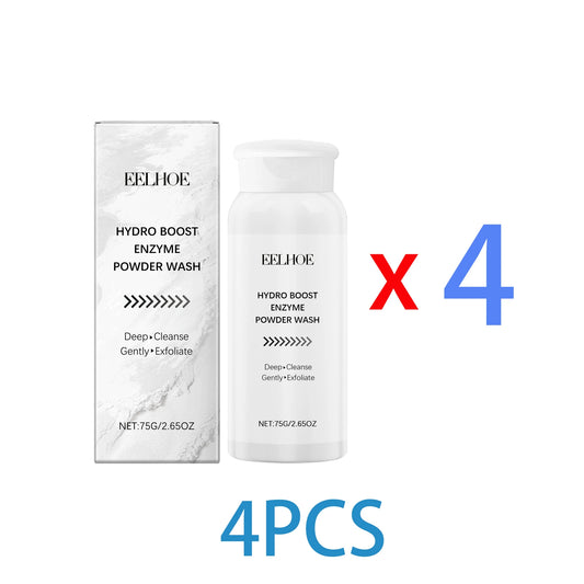 Gentle Enzyme Face Wash Powder Exfoliating for Sensitive Skin Brightening Cleanser Removes Oil Impurities Travel Friendly 75g