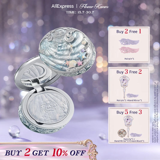 Flower Knows Shell's Jewel Collection Baked Setting Powder