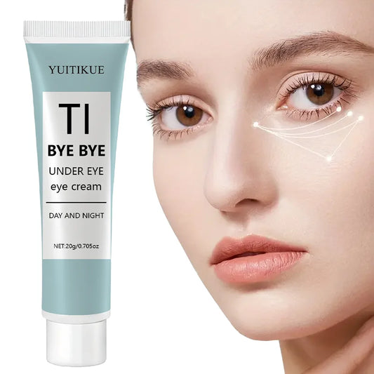 YUITIKUE TI Bye Under Eye Cream | Day & Night Use, Fades Dark Circles & Puffiness 20g