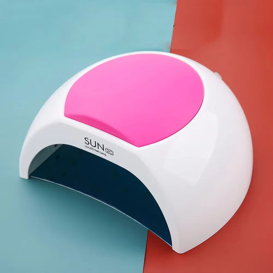 Sun2C Nail Lamp 48W Gel Polish Dryer Pedicure Light Manicure Lamp Nail Art Gel Dryer Machine LED UV Nail Lamp Not Black Handed