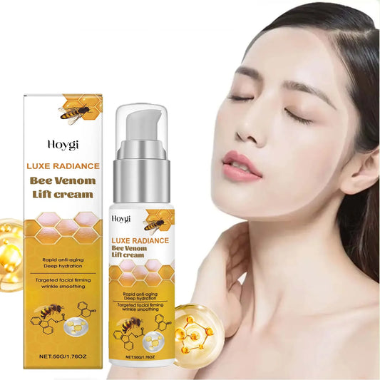 Bee Venom Face Cream Firming & Moisturizing Anti-Wrinkle Day Night Cream Tightening Nourishing Brightening Facial Skin Care 50ml