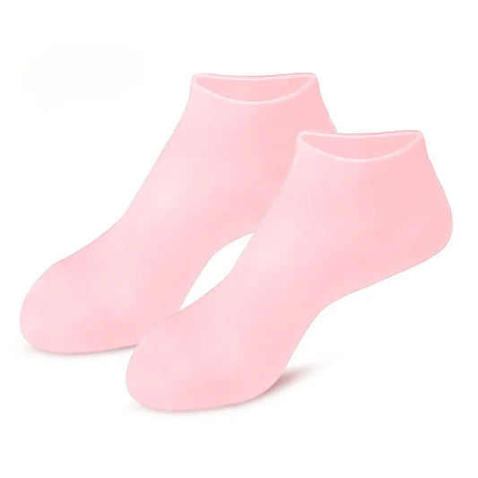 Silicone Moisturizing Socks Exfoliating Gel Heel Socks Callus Cracked Dead Skin Remove Protector Pain Relief Foot Care