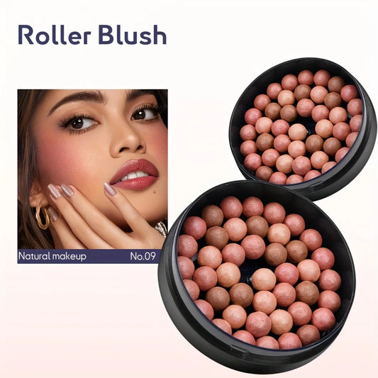 2 PCS Matte Face Blusher Natural Cheek Tint Soft Makeup Contouring Female Blush Powder Brightens Face Cosmetic