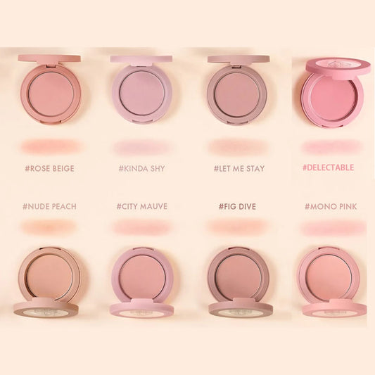 3CE Mood Recipe Face Blush,Silky Powder,Natural Color Payoff,Long-Lasting Wear,Complete Makeup,Korean Cosmetic,Korean Makeup