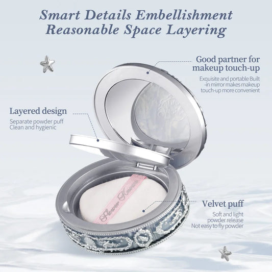 Flower Knows Shell's Jewel Collection Baked Setting Powder
