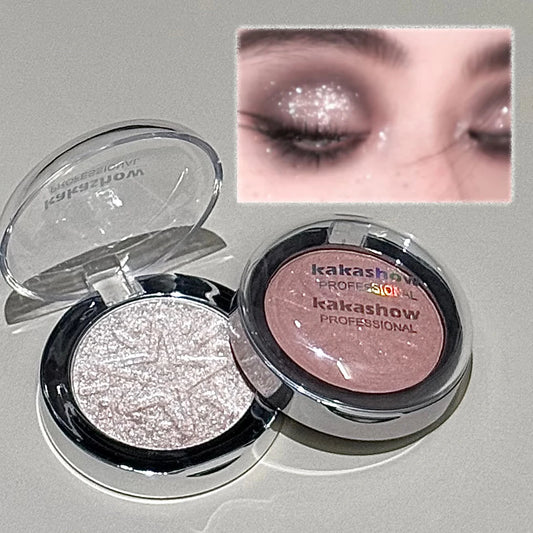 Kakashow High gloss powder gloss glitter highlight contour palette natural gloss contour concealer lasting light ﻿